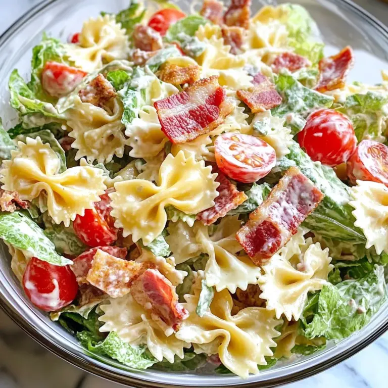 BLT Pasta Salad recipe