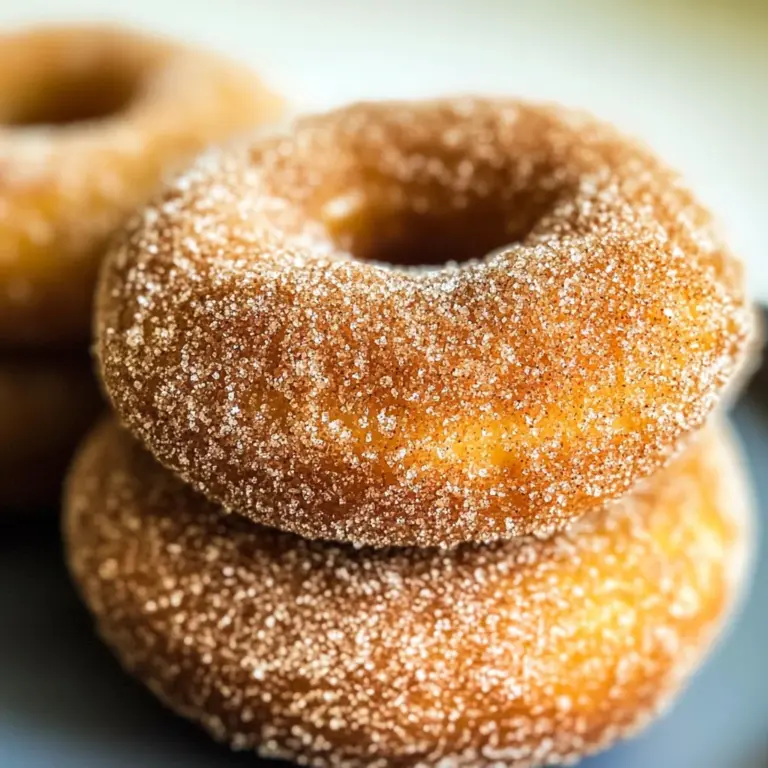 Baked Apple Cider Donuts