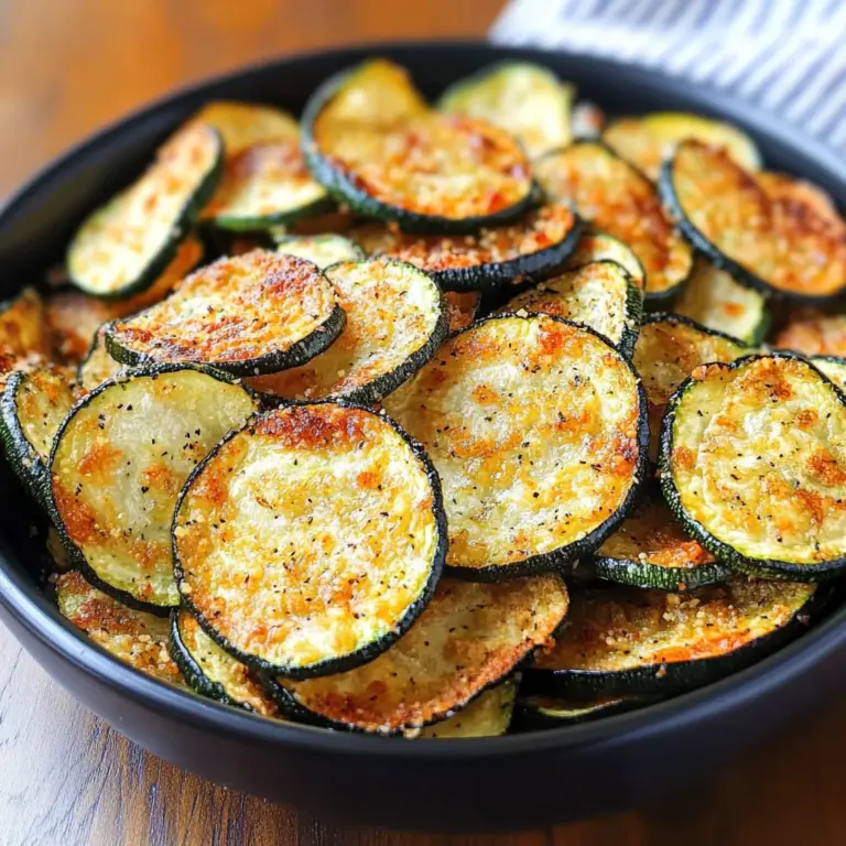 Baked Zucchini Chips Recipe