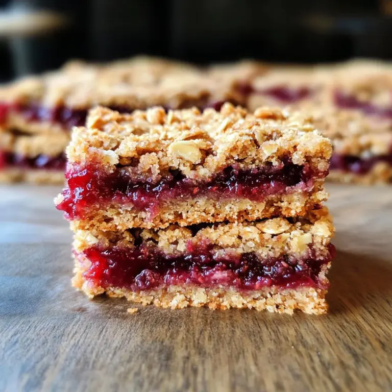 Berry Oat Bars