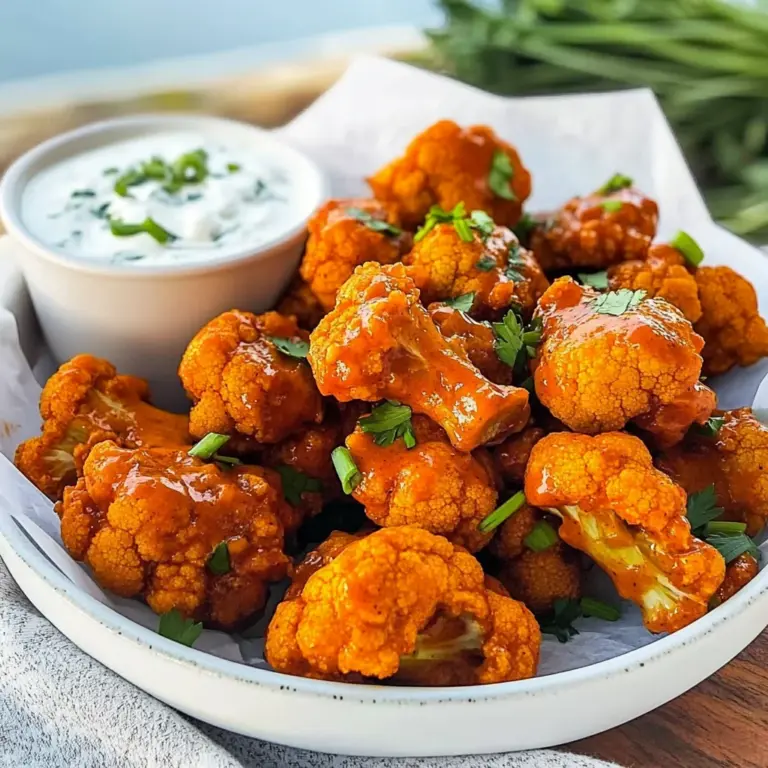 Cauliflower Buffalo Wings