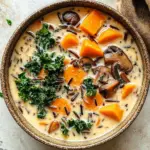 Cozy Autumn Wild Rice Soup