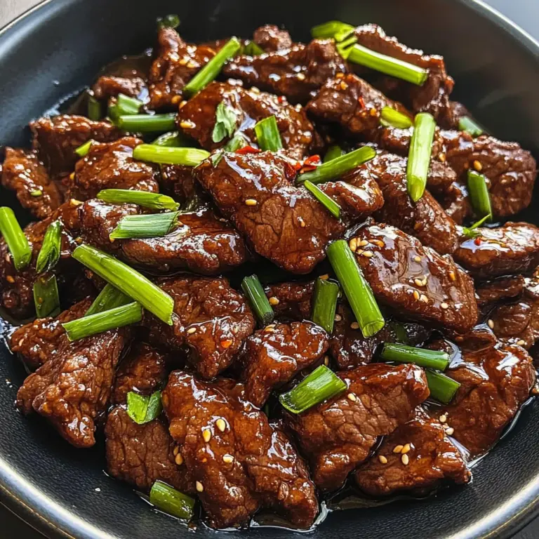 Easy Keto Mongolian Beef (PF Chang's Copycat)
