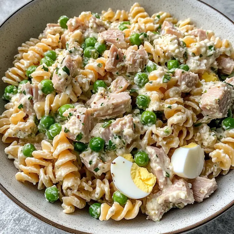 Easy Tuna Pasta Salad