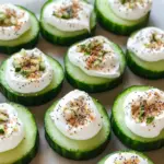 Everything Bagel Cucumber Bites