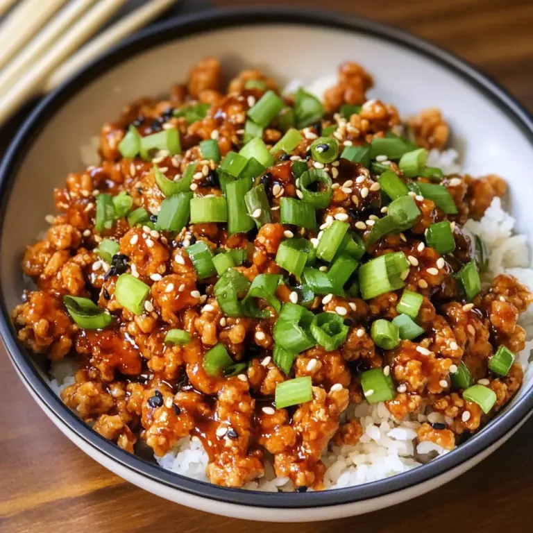 Firecracker Ground Chicken