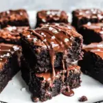 Fudgy Flourless Almond Butter Brownies (gluten free + dairy free)