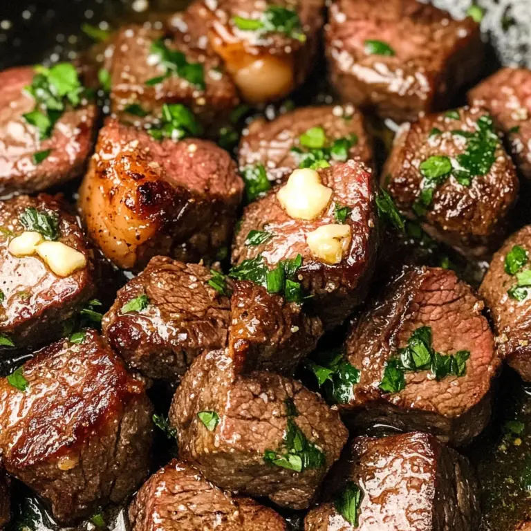 Garlic Butter Steak Bites