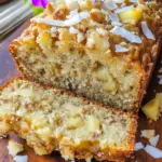 Hawaiian Banana Bread with Pineapple, Coconut & Macadamia Nuts