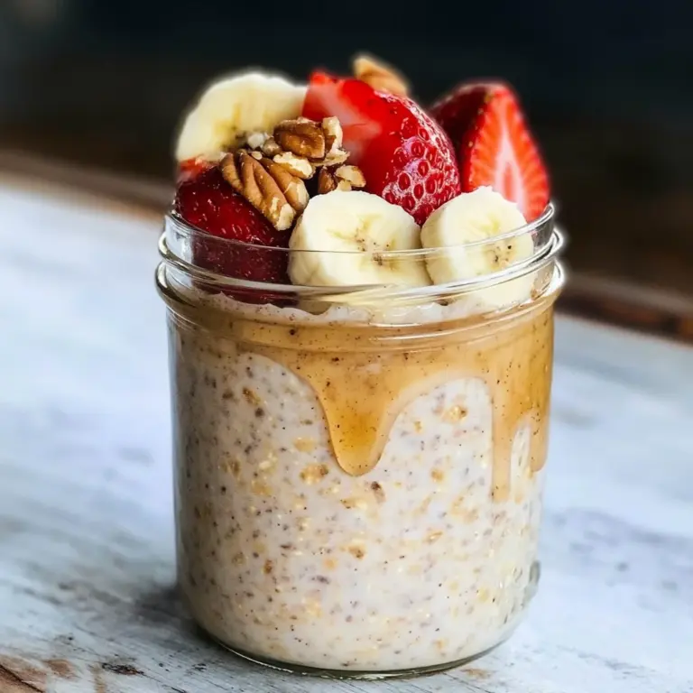 High-Protein Overnight Oats
