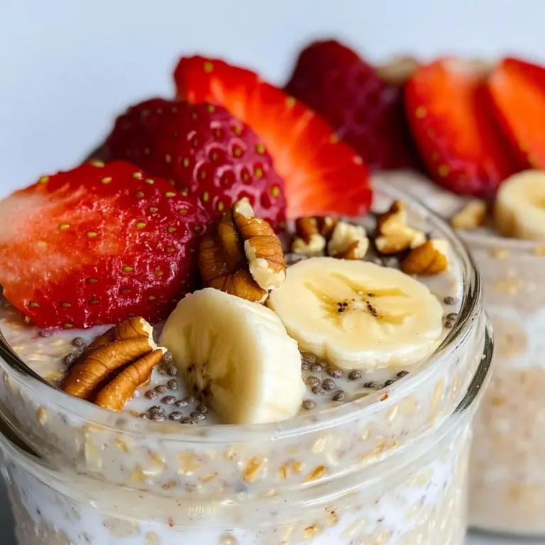 High-Protein Overnight Oats
