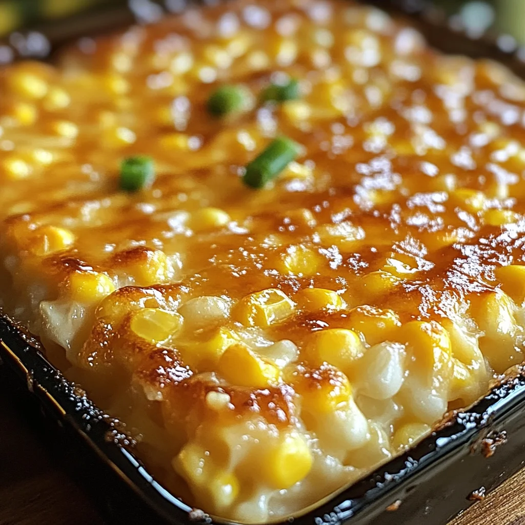 Honey-Glazed Corn Casserole