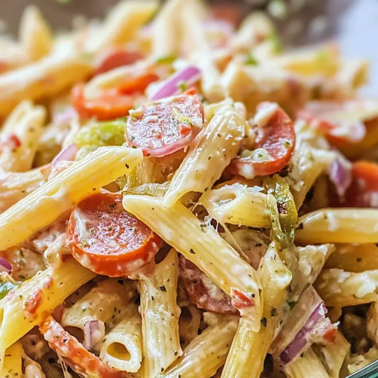 Italian Grinder Pasta Salad