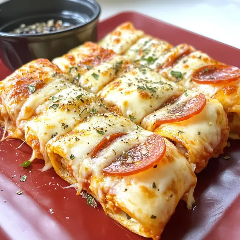 KETO PIZZA ROLL UPS
