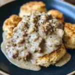 Keto Biscuits and Gravy