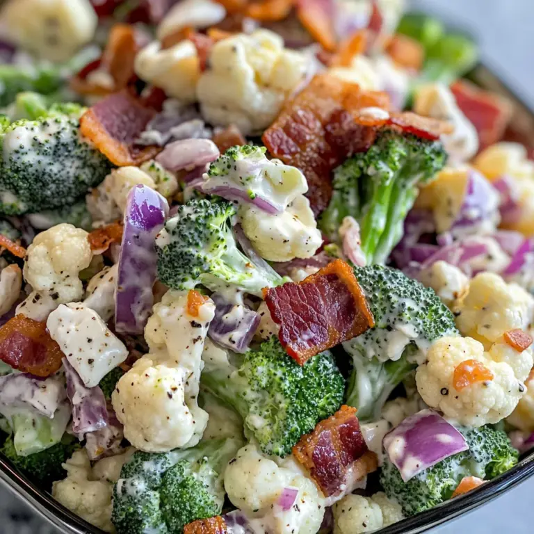 Low Carb Broccoli Salad
