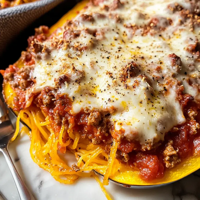 Million Dollar Spaghetti Squash Pasta