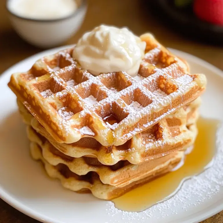 Protein Waffles
