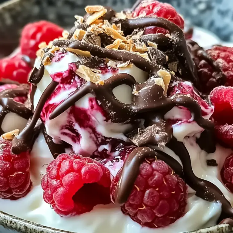 Raspberry Yogurt Clusters