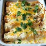 Skinny White Chicken Enchiladas