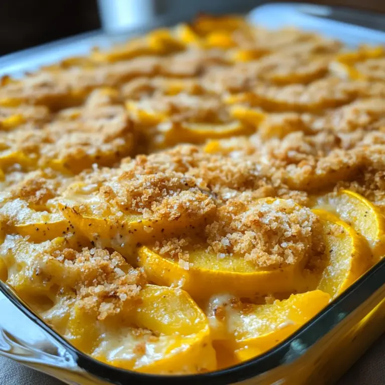 Southern Squash Casserole