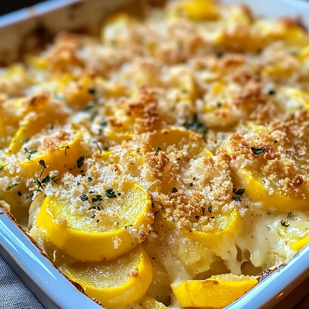 Southern Squash Casserole