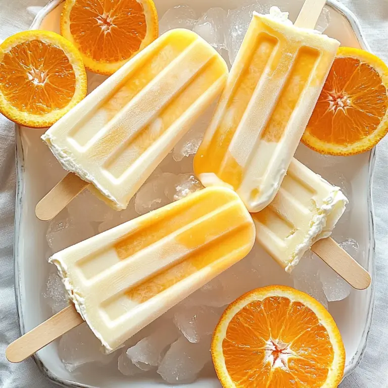 Tart & Creamy Sugar-Free Creamsicles