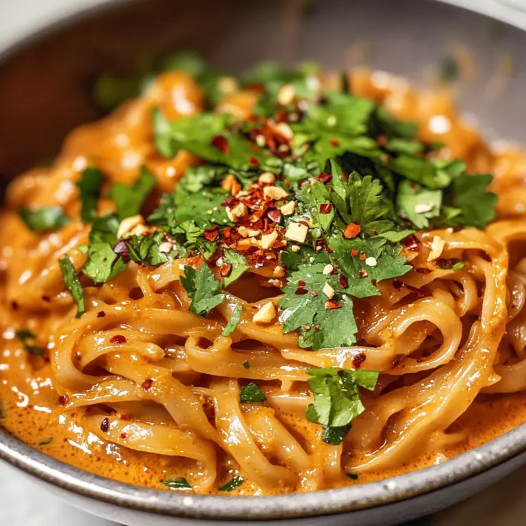 Thai Red Curry Noodles