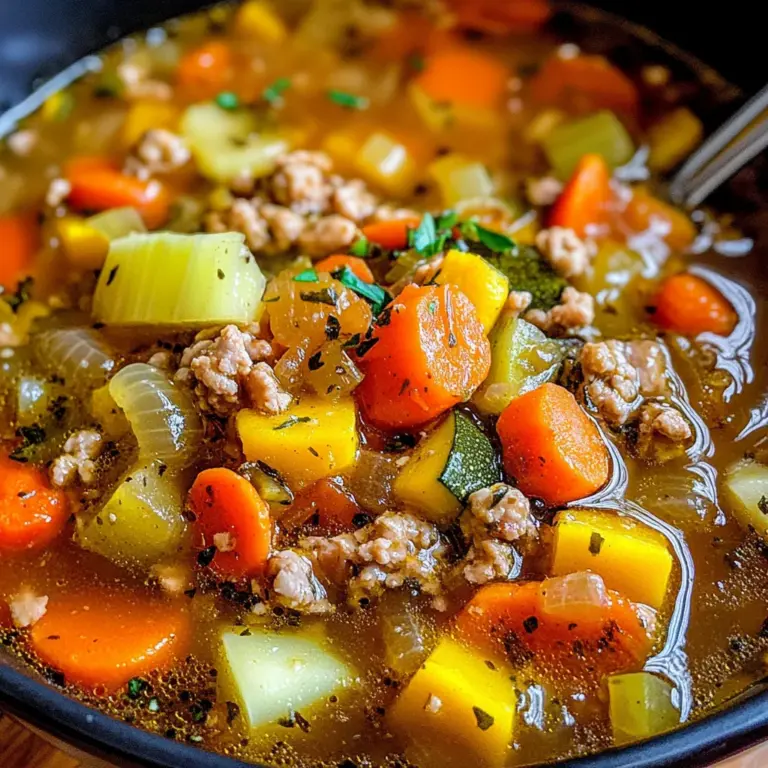 Turkey Vegetable Soup