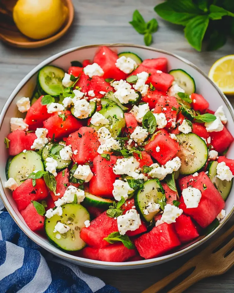 Watermelon Feta Salad