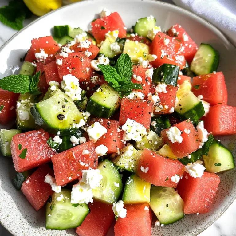 Watermelon Feta Salad