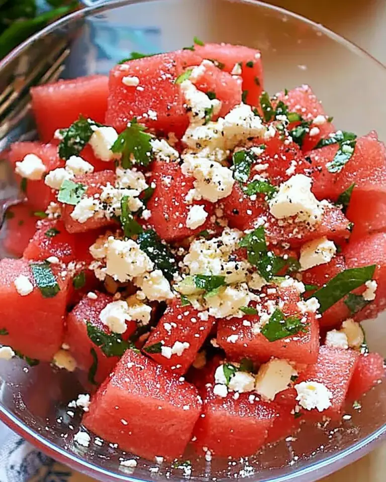 Watermelon Feta Salad