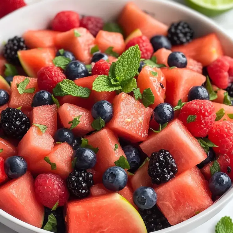 Watermelon Fruit Salad