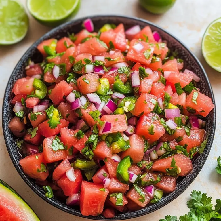 Watermelon Salsa