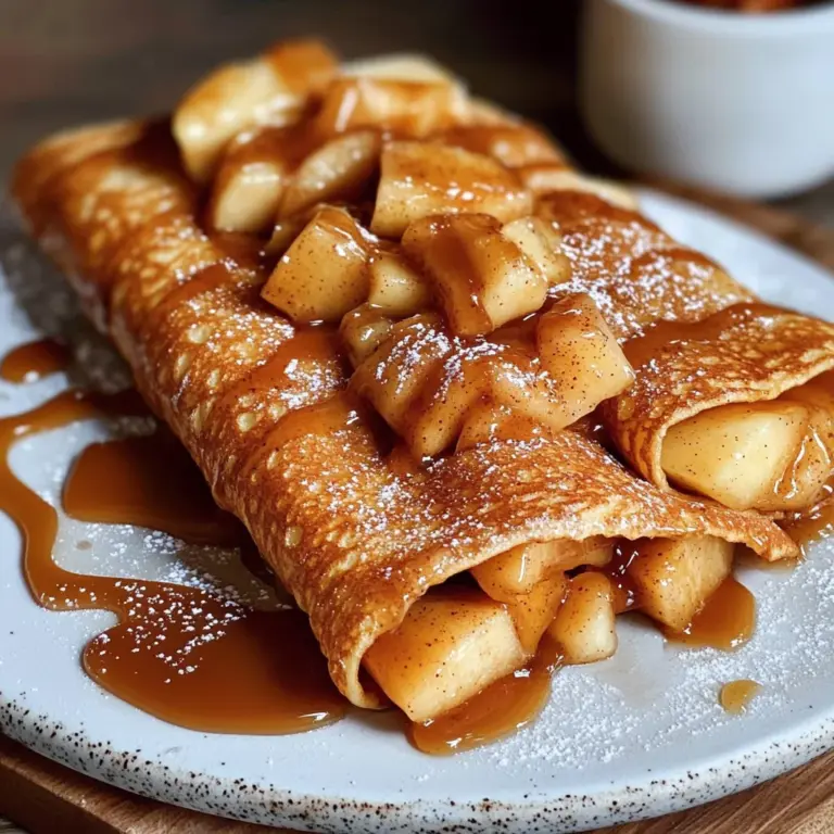 Apple Cinnamon Crepes