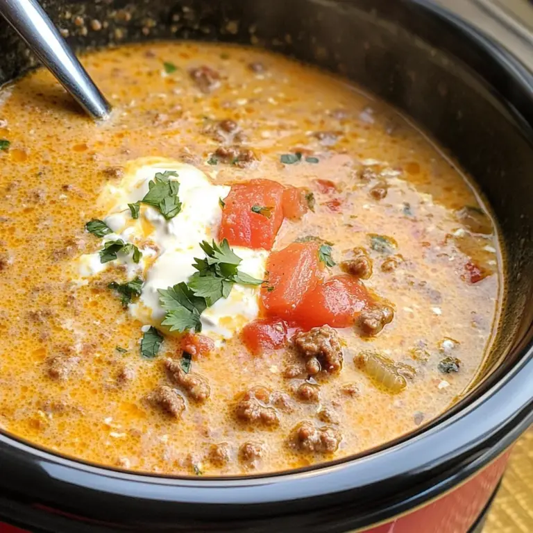 Crock Pot Low-Carb Taco Soup