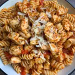 Garlic Parmesan Healthy Chicken Pasta