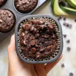 Healthy & Moist Chocolate Zucchini Muffins