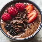 High-Protein Chocolate Chia Pudding