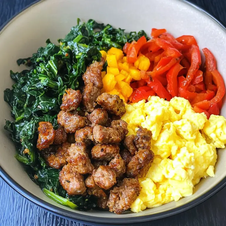 Keto Breakfast Bowl Recipe