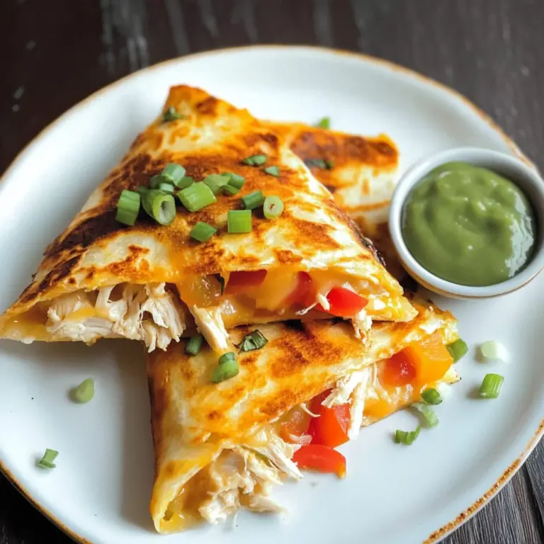 Keto Chicken Quesadilla