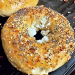 Protein Bagels with Cottage Cheese
