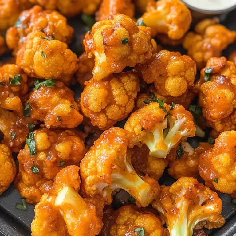 Air Fryer Buffalo Cauliflower Recipe