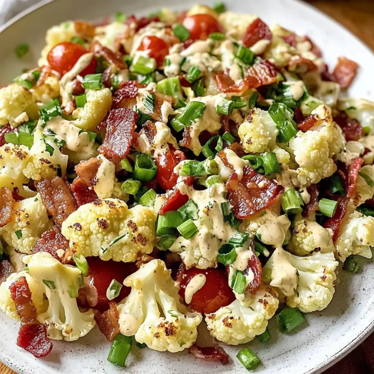 BLT Cauliflower Salad