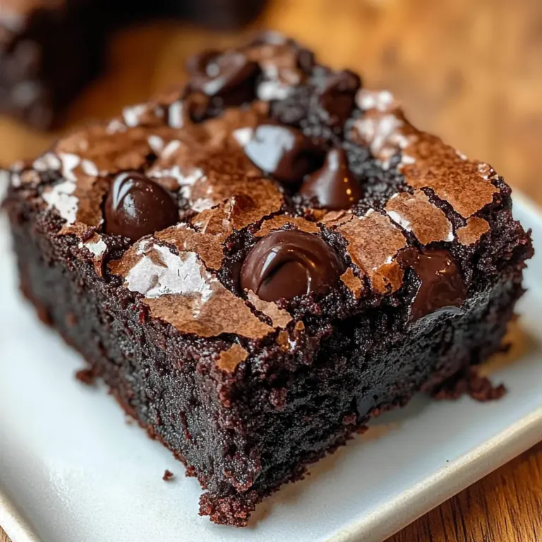 Best Fudgy Vegan Brownies