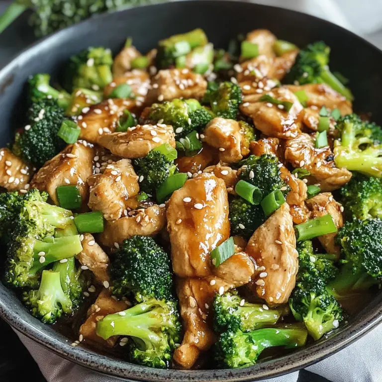 Chicken and Broccoli Stir Fry