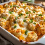 Creamy Buffalo Chicken Cauliflower Casserole Recipe
