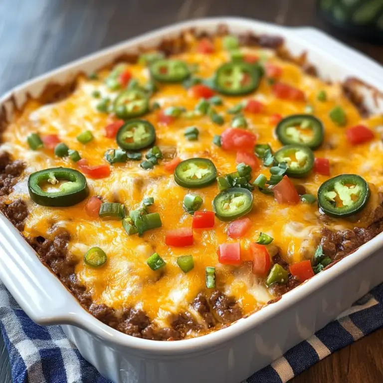 Easy Cheesy Keto Taco Casserole (10-Minute Recipe)