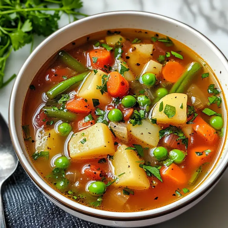 Easy Vegetable Soup