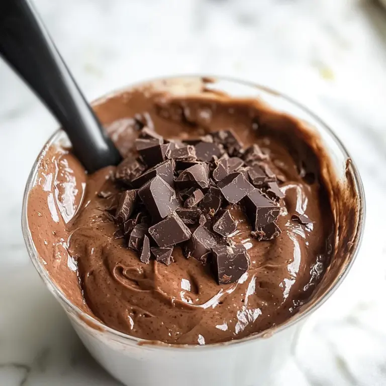 Edible Brownie Batter Recipe
